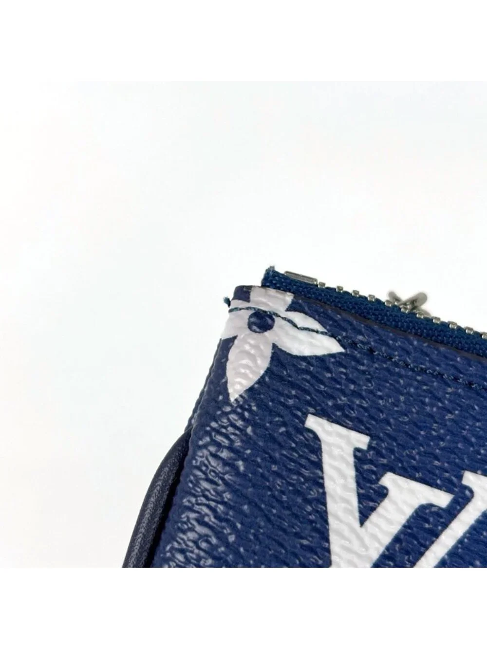 Louis Vuitton Pochette Double Zip LV Escale 2-Way Clutch Shoulder Bag Monogram